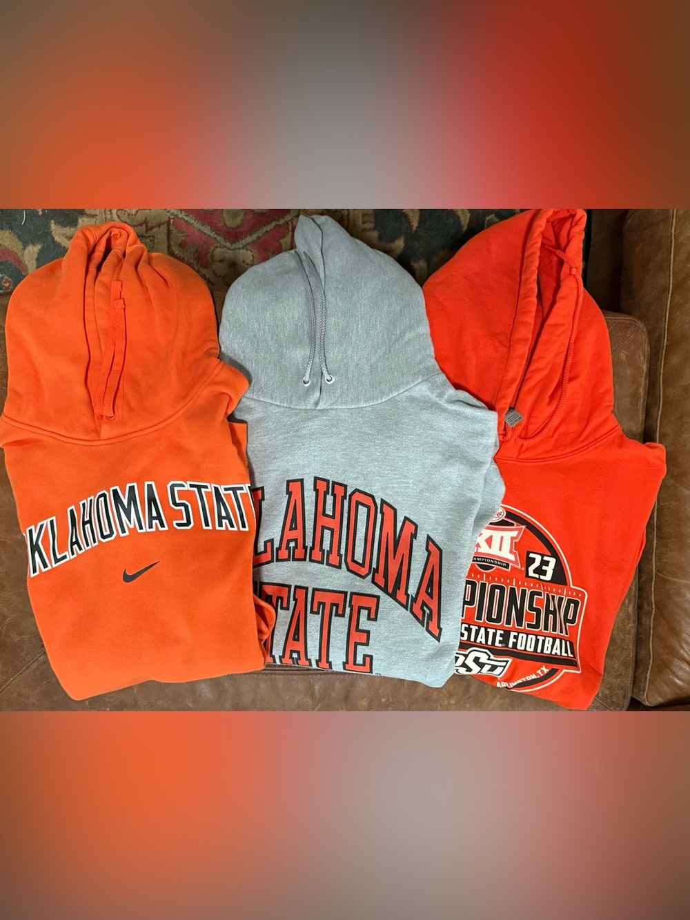 3 Oklahoma State University Football Hoodies